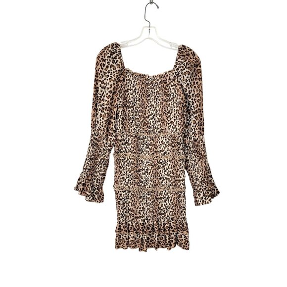 Vestique Animal Print Mini Dress - Picture 3 of 4